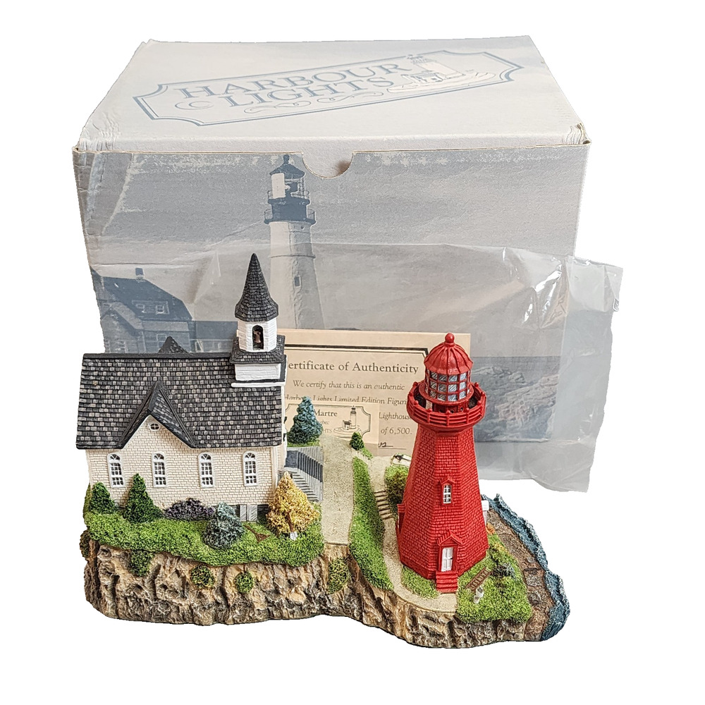 Harbour Lights Lighthouse La Martre Quebec #255 w/Box and COA